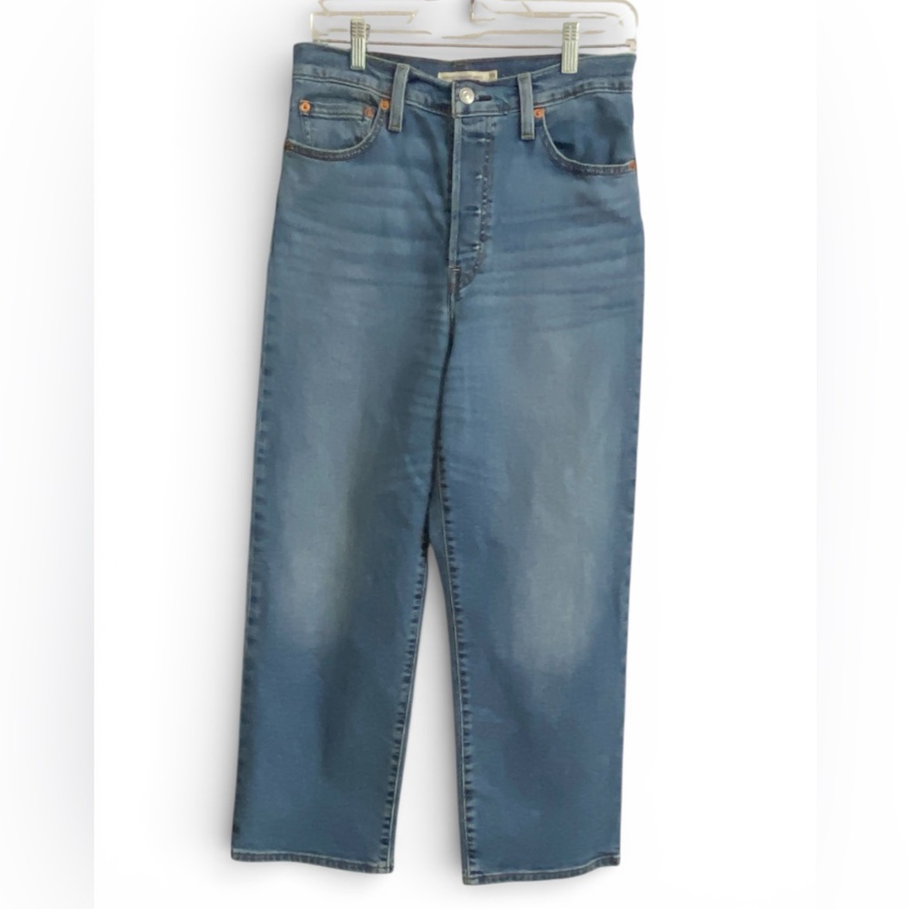 Levi’s Ribcage Straight Ankle 5 Button Jeans Sz 29